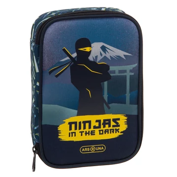 Ars Una Ninjas in the dark többszintes tolltartó