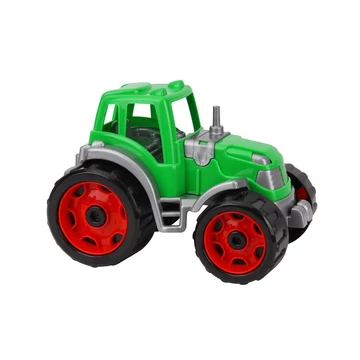 Műanyag színes traktor - többféle