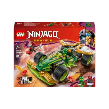 LEGO NINJAGO 71828 Lloyd hátrahúzhatós versenyautója