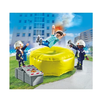 Playmobil: Tűzoltók légpárnával