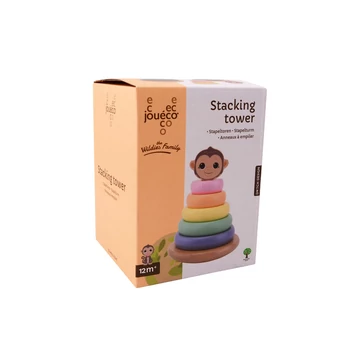 Jouéco® - Montessori fatorony állatfejjel