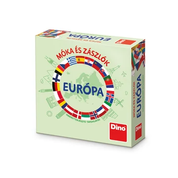 Móka és zászlók - Európa társasjáték