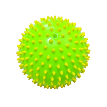 Műanyag masszázs labda 110g 15 cm többféle