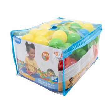 Labda többszínű 5, 85 cm 100 db-os