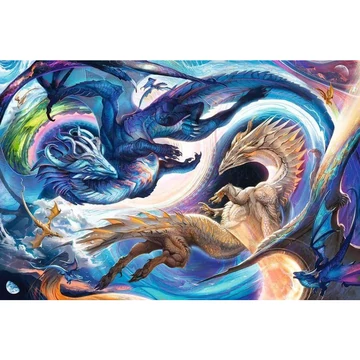 Puzzle 5000 db - Óriási sárkányünnep