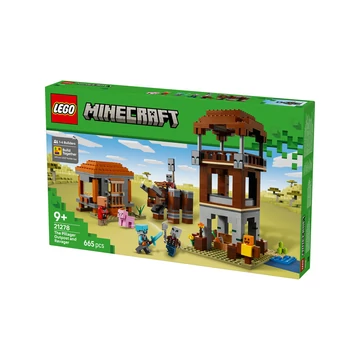 LEGO Minecraft 21278 A fosztogató őrtorony és a romboló