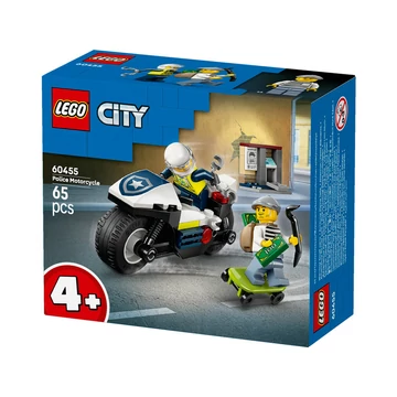 LEGO City 60455 Üldözés rendőrségi motorkerékpárral