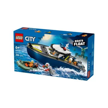 LEGO City 60456 Üldözés rendőrségi csónakkal