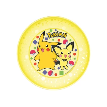 Műanyag Pokemon lapostányér