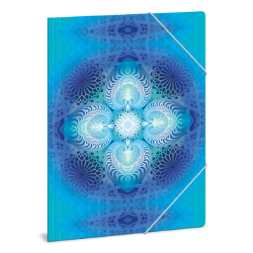 Ars Una Mandala Blue Hope A/4 gumis dosszié