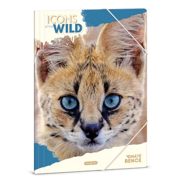 Ars Una Máté Bence Icons of the Wild-Serval A/4 gumis dosszié