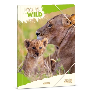 Ars Una Máté Bence Icons of the Wild-Lions A/4 gumis dosszié