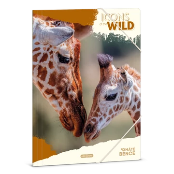 Ars Una Máté Bence Icons of the Wild-Giraffes A/4 gumis dosszié