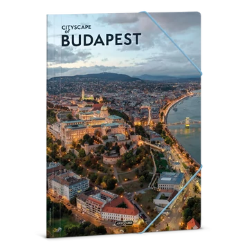 Ars Una Cityscape-Budapest A/4 gumis dosszié