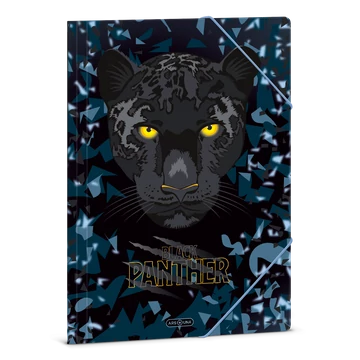 Ars Una Black Panther A/4 gumis dosszié
