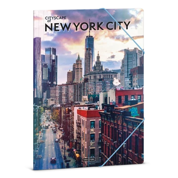 Ars Una Cityscape-New York A/4 gumis dosszié