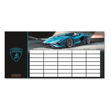 Lamborghini órarend