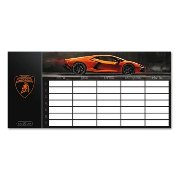 Lamborghini órarend