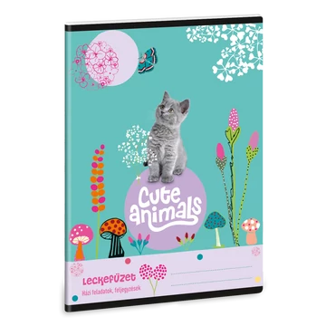 Ars Una Cute Animals-kitten A/5 leckefüzet