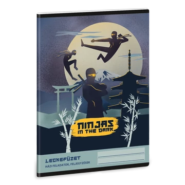 Ars Una Ninjas in the dark A/5 leckefüzet