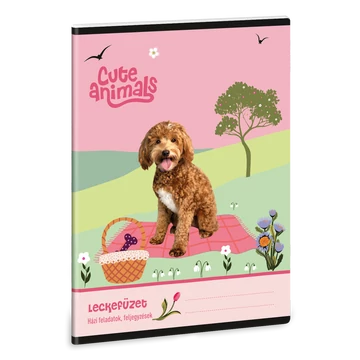 Ars Una Cute Animals Doggie A/5 leckefüzet