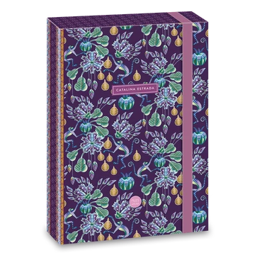 Catalina Estrada Purple Monkey A/4 füzetbox