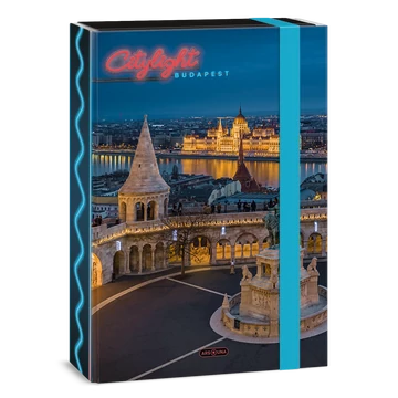 Ars Una City light-Budapest A/4 füzetbox