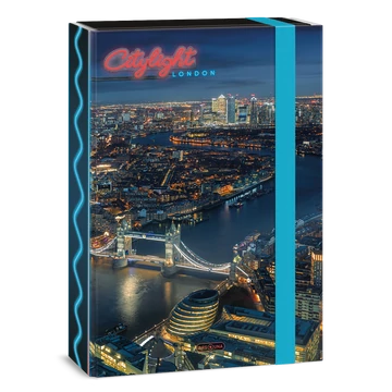 Ars Una City light-London A/4 füzetbox