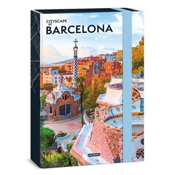 Ars Una Cityscape-Barcelona A/4 füzetbox