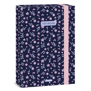 Ars Una Navy bloom A/4 füzetbox