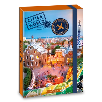Ars Una Cities-Barcelona A/5 füzetbox