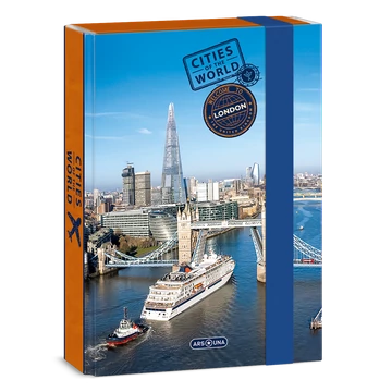 Ars Una Cities-London A/5 füzetbox