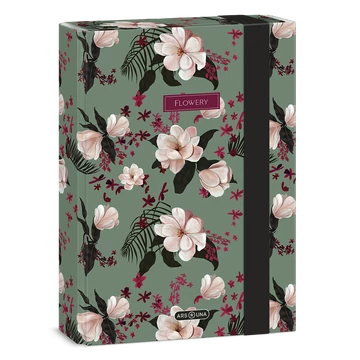 Ars Una Flowery green A/5 füzetbox