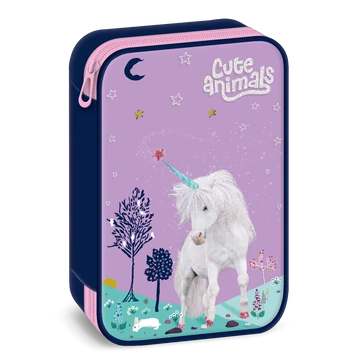 Ars Una Cute Animals-unicorn többszintes tolltartó
