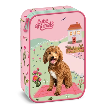 Ars Una Cute Animals-doggie többszintes tolltartó