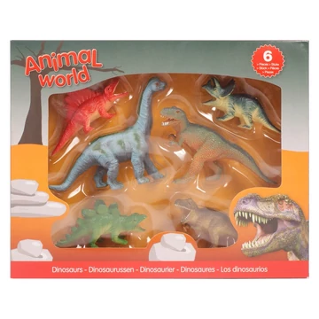 Dinoszaurusz figura 6 darabos készlet