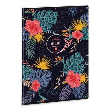 Ars Una Aloha Night A/4 extra kapcsos füzet-ponthálós