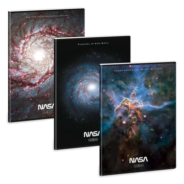 NASA A/4 extra kapcsos füzet-vonalas