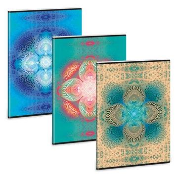 Ars Una Mandala Hope-mix A/4 extra kapcsos füzet-négyzethálós