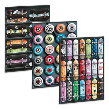 Ars Una Rollin' Mania A/4 extra kapcsos füzet-négyzethálós
