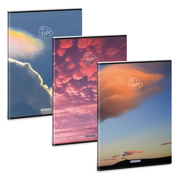 Ars Una  La Nube A/4 extra kapcsos füzet-négyzethálós