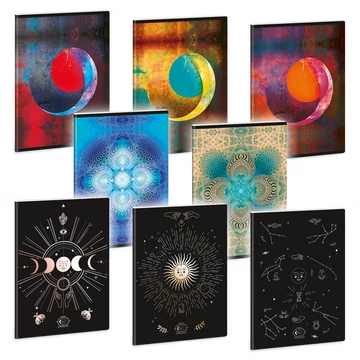 Ars Una Mystic Constellation A/5 extra kapcsos füzet-vonalas