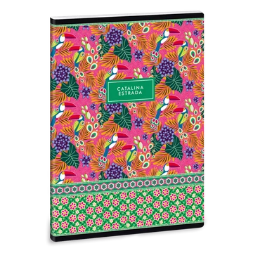Catalina Estrada Tropical A/5 extra kapcsos füzet-sima