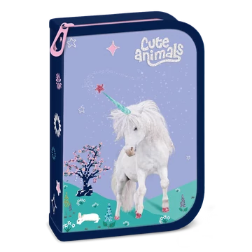 Ars Una Cute Animals-unicorn töltött tolltartó
