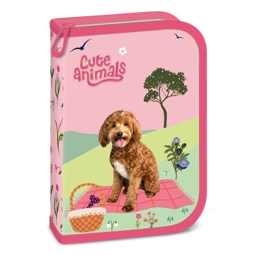 Ars Una Cute Animals-doggie töltött tolltartó