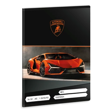 Lamborghini A/5  1. oszt. füzet 14-32