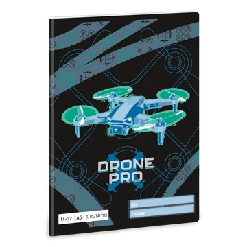 Ars Una Drone Pro A/5 1. oszt. füzet 14-32