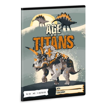 Ars Una Age of the Titans A/5 2. oszt. füzet 16-32