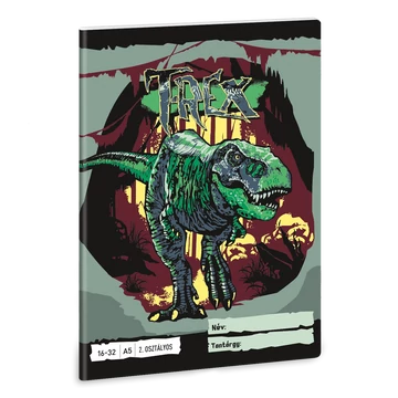 Ars Una T-Rex A/5 2. oszt. füzet 16-32