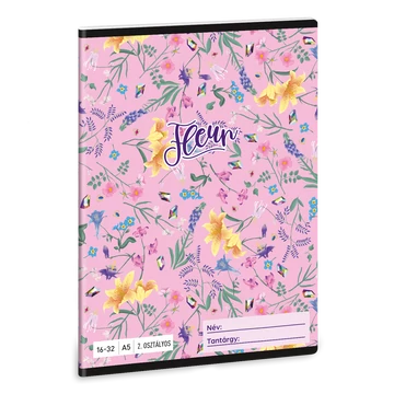 Ars Una Fleur A/5 2. oszt. füzet 16-32